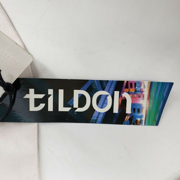 Tildon Top shirt Sheer Open Back Boxy - Picture 4 of 11